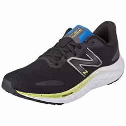 New Balance Men's Fresh Foam Arishi V4 Running Shoe  Black/Pixel Green/Cobalt  11.5 X-Wide