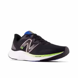 New Balance Men's Fresh Foam Arishi V4 Running Shoe  Black/Pixel Green/Cobalt  11.5 X-Wide