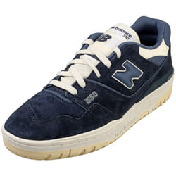 New Balance 550 Mens Fashion Trainers in Navy White - 7