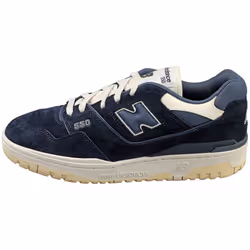 New Balance 550 Mens Fashion Trainers in Navy White - 7