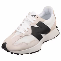 New Balance 327 Mens Casual Trainers in White Black - 4
