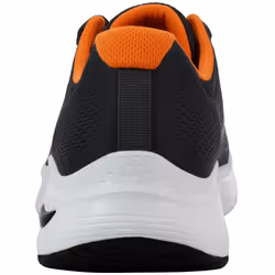 Skechers Men's Arch Fit Oxford  Charcoal/Orange  9 X-Wide