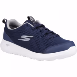 ) GO WALK Max - Progressor | Navy/Grey | Mens Lace Up Trainers - 6 (Adults'