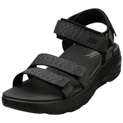 Skechers Max Cushioning Arch Fit Prime Womens Walking Sandals in Black Grey - 8