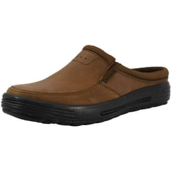Skechers Men's Porter Vamen Slip-On Loafer  Desert/Charcoal  9.5 W US