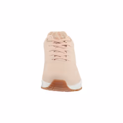 Skechers Women's Uno-Shimmer Away Sneaker  NAT  8.5