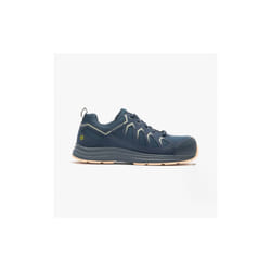Skechers Work 200127EC/NVTN MALAD II Mens Safety Trainers Navy/Tan - UK 6.5, Navy/Tan