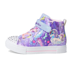 Skechers Kids Twinkle Toes Twinkle Sparks - Unicorn Dayd Sneaker  Purple/Multi  2.5 Little Kid