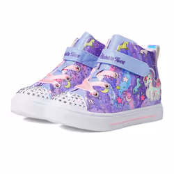 Skechers Kids Twinkle Toes Twinkle Sparks - Unicorn Dayd Sneaker  Purple/Multi  3 Little Kid