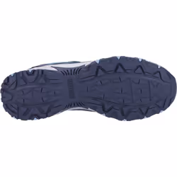 ) Skechers Hillcrest Leather Women's Navy/Blue Trainers - Blue, 4 (Adults'