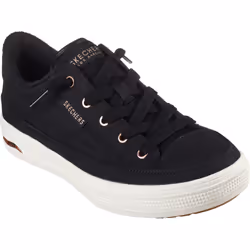 ) Skechers Arch Fit Arcade - Meet Ya There Cotton Women's Black Trainers - Black, 3 (Adults'