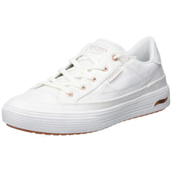 Skechers Women's Arch Fit Arcade Meet Ya There Slip On Sneaker White 6