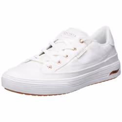 Skechers Women's Arch Fit Arcade Meet Ya There Slip On Sneaker White 7