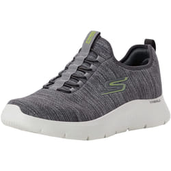Skechers Mens gowalk Flex-Athletic Slip-On casual Walking Shoes with Air cooled Foam Sneakers  greyLime 2  12