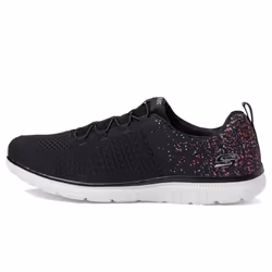 Skechers Sport Women's Women's Virtue Sneaker Black/Pink=BKPK 6.5 Wi