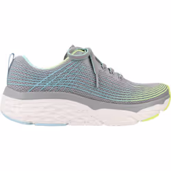 Skechers Women's MAX Cushioning Elite-Galaxy Burst Sneaker  Gray/Lime
