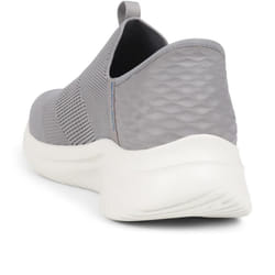 Skechers Men's Ultra Flex 3.0 Smooth Step Slip-in Loafer Grey 10
