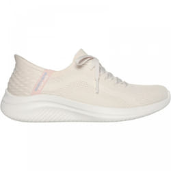 ) Ultra Flex 3.0 - Brilliant | Natural | Womens Slip Ins Trainers - 4 (Adults'