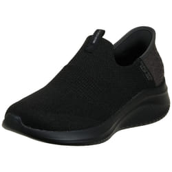 Skechers Women's Slip-ins: Ultra Flex 3.0 - Smooth Shoes  Black/Black