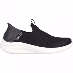 ) Ultra Flex 3.0 - Smooth Step | Black | Mens Slip Ins Trainers - 5 (Adults'