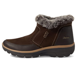 Skechers Women's Easy Going-Warm Escape Ankle Boot  Chocolate  6.5