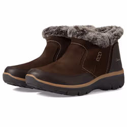 Skechers Women's Easy Going-Warm Escape Ankle Boot  Chocolate  6.5