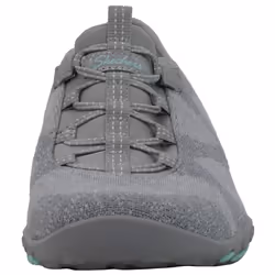 Skechers Womens Breathe Easy-Opportuknity Sneaker  Grey/Mint 7 US