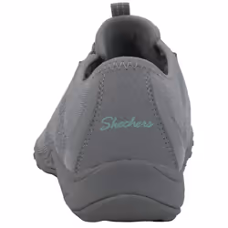 Skechers Womens Breathe Easy-Opportuknity Sneaker  Grey/Mint 7 US