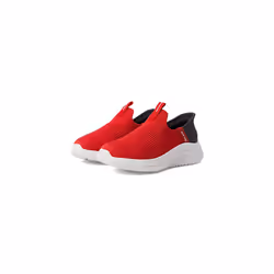 Skechers Boy's Slip Ins Ultra Flex 3.0 Sneaker  Red/Black  4.5 Big Kid