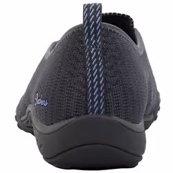 Skechers Women's Breathe-Easy-a Look Sneaker  Charcoal  7.5 M