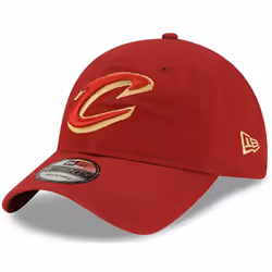 New Era Unisex-Adult NBA 9TWENTY Core Classic Team Color Primary Logo Adjustable Hat Cap One Size Fits All - Cleveland Cavali ...