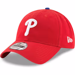 New Era Unisex-Adult MLB Core Classic 9TWENTY Team Color Home Adjustable Hat Cap One Size Fits All (US Alpha One Size Phil ...