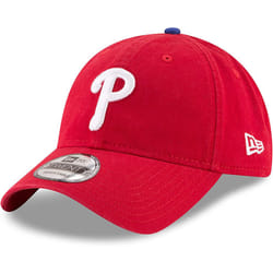New Era Unisex-Adult MLB Core Classic 9TWENTY Team Color Home Adjustable Hat Cap One Size Fits All (US  Alpha  One Size  Philadelphia Phillies - Red