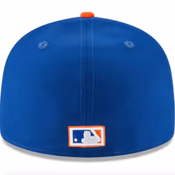 New Era MLB 59FIFTY Cooperstown Authentic Collection Fitted On Field Game Cap Hat (as1  Numeric  Numeric_7_and_5_eighths  New York Mets Blue Coopersto