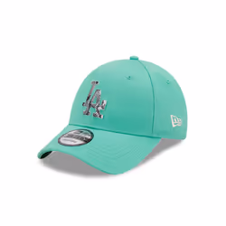 New Era Men's Adjustable Infill 9Forty Cap ~ LA Dodgers green