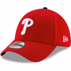 New Era MLB 39Thirty Team Classic Stretch Flex Fit Team Color Primary Logo Primary Logo Baseball Cap Hat - Philadelphia Phill ...