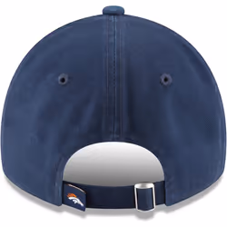 New Era NFL Core Classic 9TWENTY Team Color Adjustable Hat Cap One Size Fits All - Denver Broncos Navy