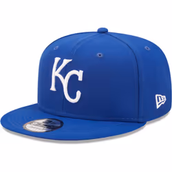 New Era Unisex-Adult MLB 9Fifty Team Color Primary Logo Adjustable Snapback Hat Cap One Size Fits All - Kansas City Royals Bl ...
