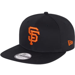 New Era San Fransisco Giants 9FIFTY Adjustable Snapback Cap Hat - Black - M/L, Black