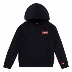 Levi's Boys' Soft Knit Pullover Hoodie  Black