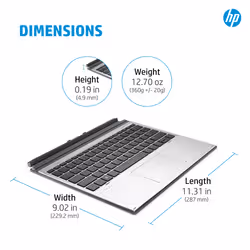 HP Elite x2 G8 Premium Keyboard - Additional view 4