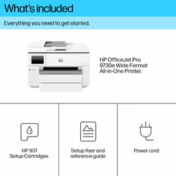 HP OfficeJet Pro 9730e Wide Format All-in-One Printer - Additional view 6