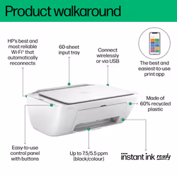 HP DeskJet 2810e All-in-One Printer - Additional view 4