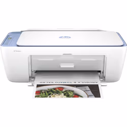 HP DeskJet 2822e All-in-One Printer, Thermal inkjet, Colour printing, 4800 x 1200 DPI, A4, Direct printing, Blue