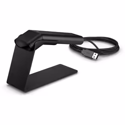 HP Engage One Prime Barcode Scanner, Handheld bar code reader, 2D, LED, Wired, USB, Black