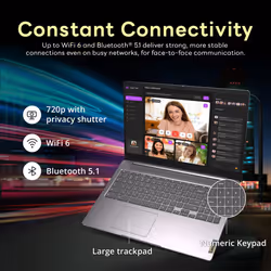 Lenovo Ideapad 3 15.6"" FHD Chromebook  Intel Celeron N4500  4GB RAM  224GB Storage (64GB SSD+160GB Docking Station Set)  Intel UHD Graphics