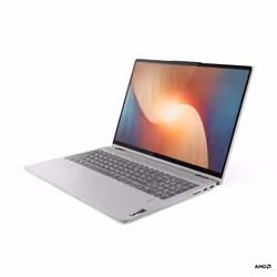 Lenovo IdeaPad Flex 5 16ALC7 AMD Ryzen™ 5 5500U Hybrid (2-in-1) 40.6 cm (16") Touchscreen WUXGA 8 GB LPDDR4x-SDRAM 512 GB SSD Wi-Fi 6 (802.11ax) Windows 11 Home in S mode UK English Grey