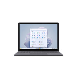 Microsoft Surface Laptop 5 Intel® Core™ i5 i5-1245U 34.3 cm (13.5") Touchscreen 16 GB LPDDR5x-SDRAM 512 GB SSD Wi-Fi 6 (802.11ax) Windows 11 Pro UK English Platinum
