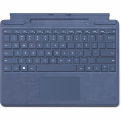 Microsoft Surface Pro Keyboard, QWERTY, UK English, Touchpad, Microsoft, Surface Pro 9 Surface Pro 8 Surface Pro X, Blue