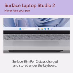 Microsoft Surface Laptop Studio 2 14.4" Touchscreen Core i7 64GB RAM 2TB SSD - Platinum